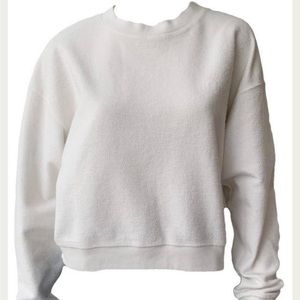 Anine Bing Reed sweatshirt in Ivory
